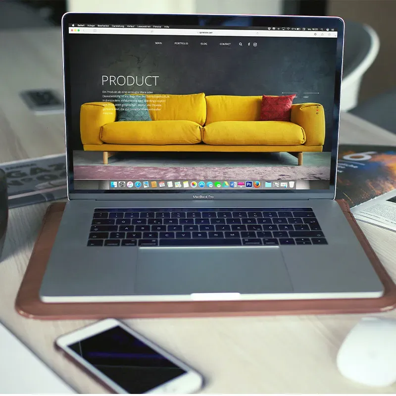 Graphic design for online stores